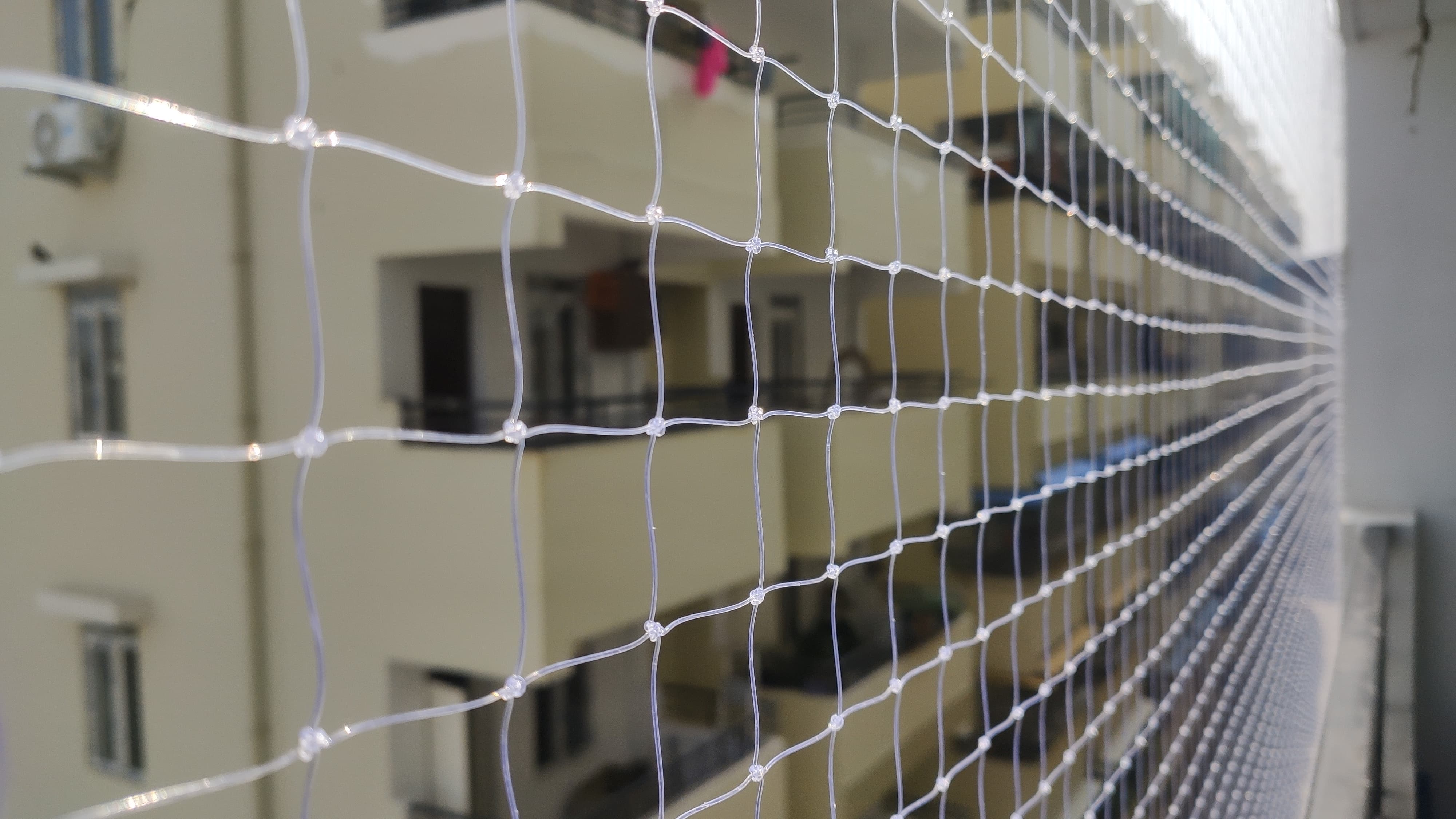 Balcony Safety Nets Installation